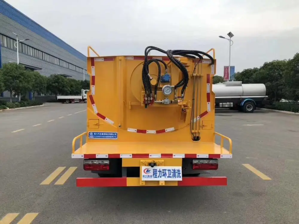 12吨高压清洗吸污车可以挣钱吗城市管道疏通车制造商报价方案