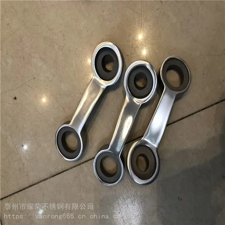 新款 200不锈钢爪件 不锈钢驳接爪两爪 非标定制