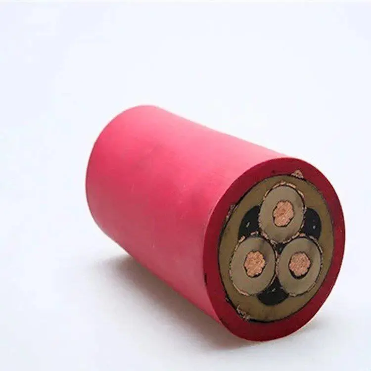 煤矿用金属屏蔽监视型高压橡套电缆MYPTJ 3.6/6KV 矿井移动系统