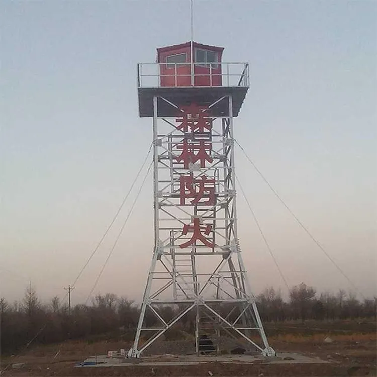 厂家直销钢结构监控塔监控塔厂家
