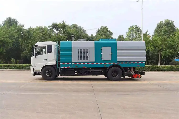 商场用电动吸尘车 杭州电动清扫车公司 东风锐铃5吨纯吸式清扫车