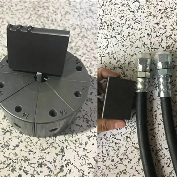 随州高压胶管压管机 扣管机模具