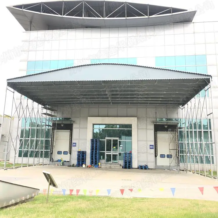 温州苍南定制电动推拉雨篷露天运动场棚厂家电话多少