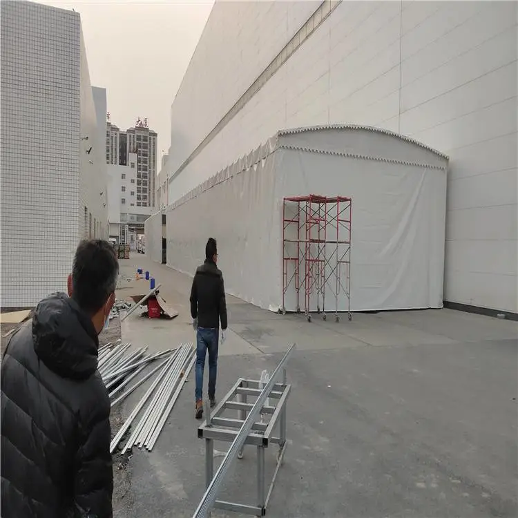 苏州沧浪 自动伸缩遮阳棚雨棚 大型活动仓库雨棚 抗风能力强