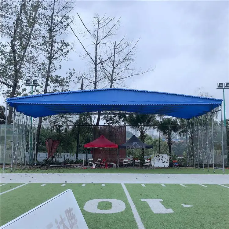 徐州贾汪 推拉蓬活动棚 伸缩式遮雨棚 可按需定制批发