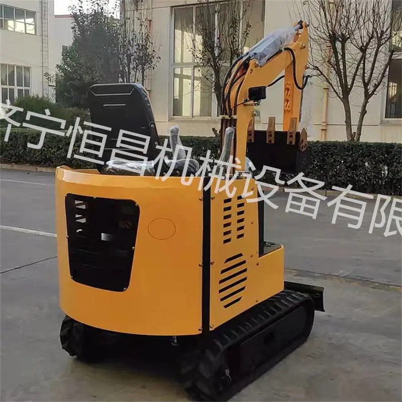 市政工程改造锂电微型挖土机破碎小钩机 15型小型锂电挖掘机