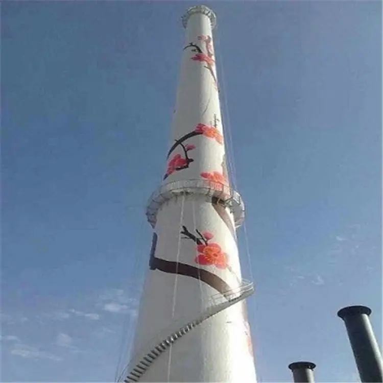葫芦岛烟囱刷油漆公司-水泥烟囱彩绘 实力雄厚 葫芦岛烟囱刷油漆公司-水泥烟囱彩绘 实力雄厚