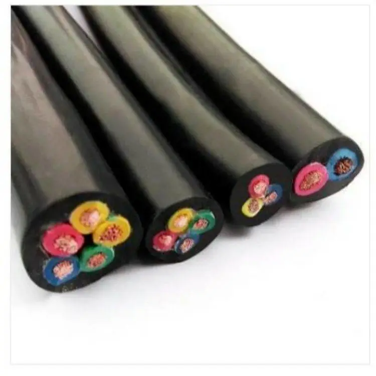 MA橡胶软电缆线 MYQ-3x2.5矿用移动软电缆 4X2.5轻型电缆