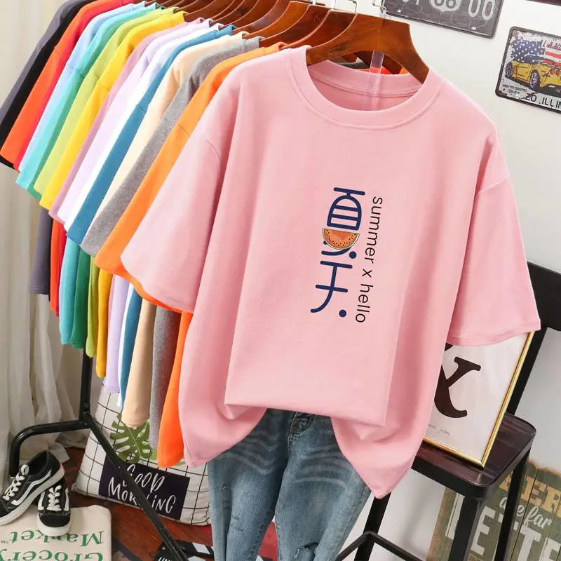 品牌服装***尾货网络新款女装短袖T恤摆地摊尾货服装