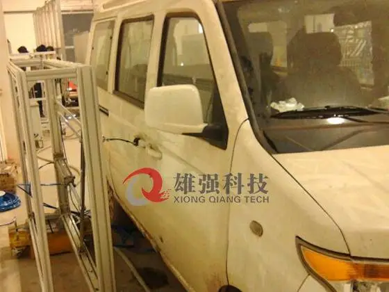 合肥雄强宝马汽车汽车后背门撑杆试验台试验工装
