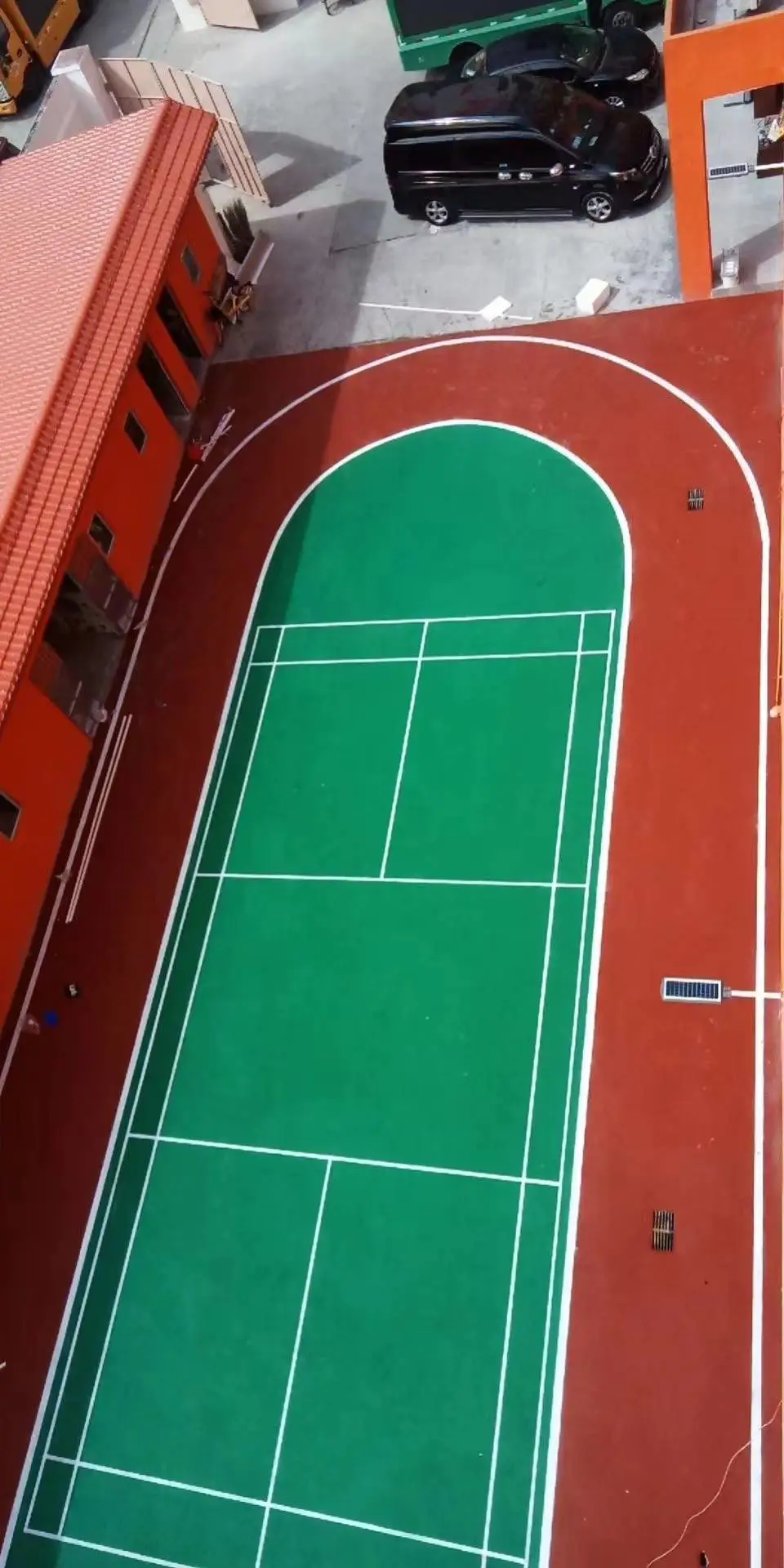 南宁兴宁酸球场材料篮球场地铺设运动场所