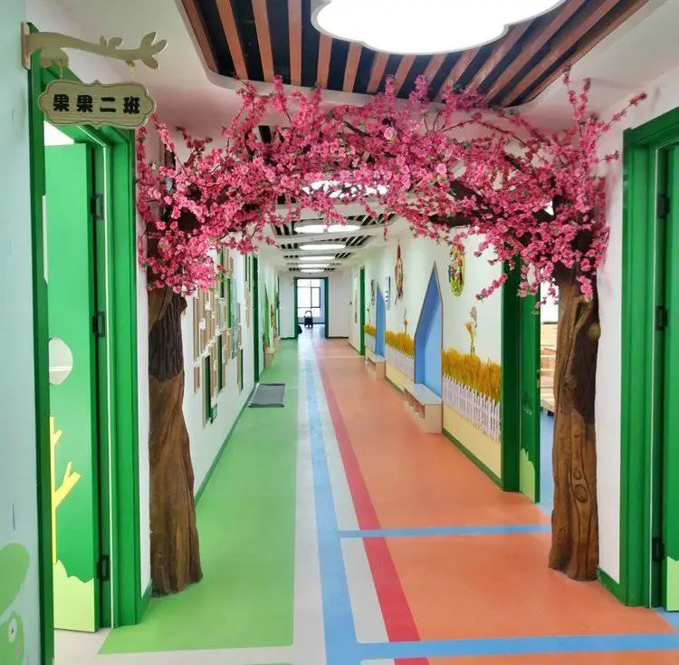 山庄酒店仿真假树 发财树 许愿树 榕树 樱花树 免费设计 现场施工
