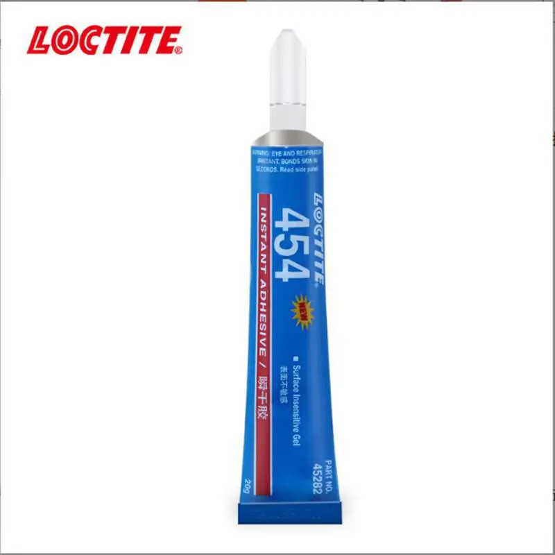 汉高乐泰LOCTITE454瞬干胶粘合剂 20g胶粘剂快速固化 进口