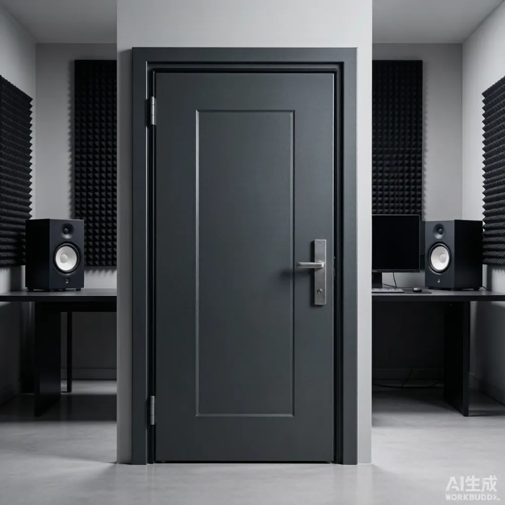 隔音门 防火隔音一体 机房录音室隔声门定制
