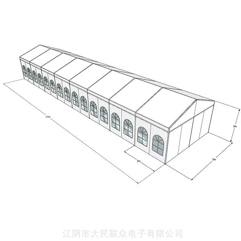 铝合金仓储大棚遮阳棚蓬房加厚材质坚固耐用