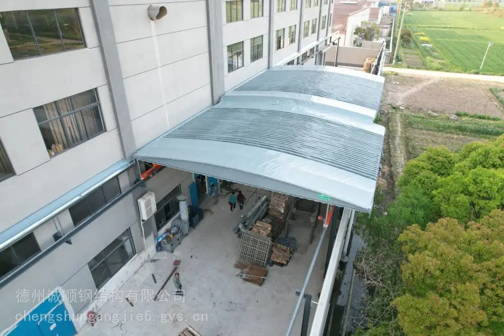 成都膜结构电动雨蓬棚厂西安雨棚游泳馆膜结构