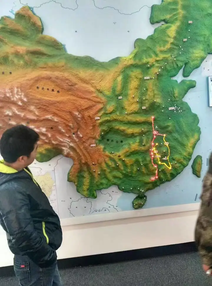 定制地形沙盘 地貌山体模型实景还原