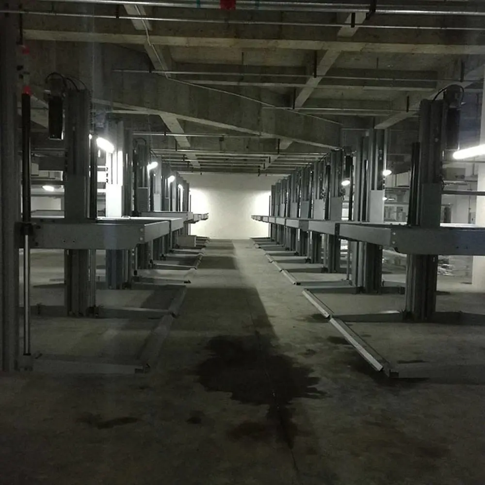 陕西乾县立体车库租赁 机械式车位二柱 立体车库上门收购 莱贝机械式立体车位简易出租