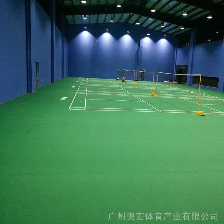 羽毛球塑胶场地维修,羽毛球场要建多高