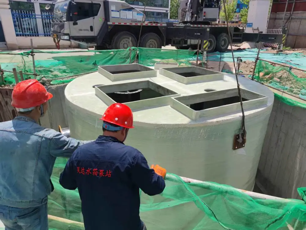 预制泵站 污水提升泵 一体化泵站 全自动运行 养殖场污水处理方案