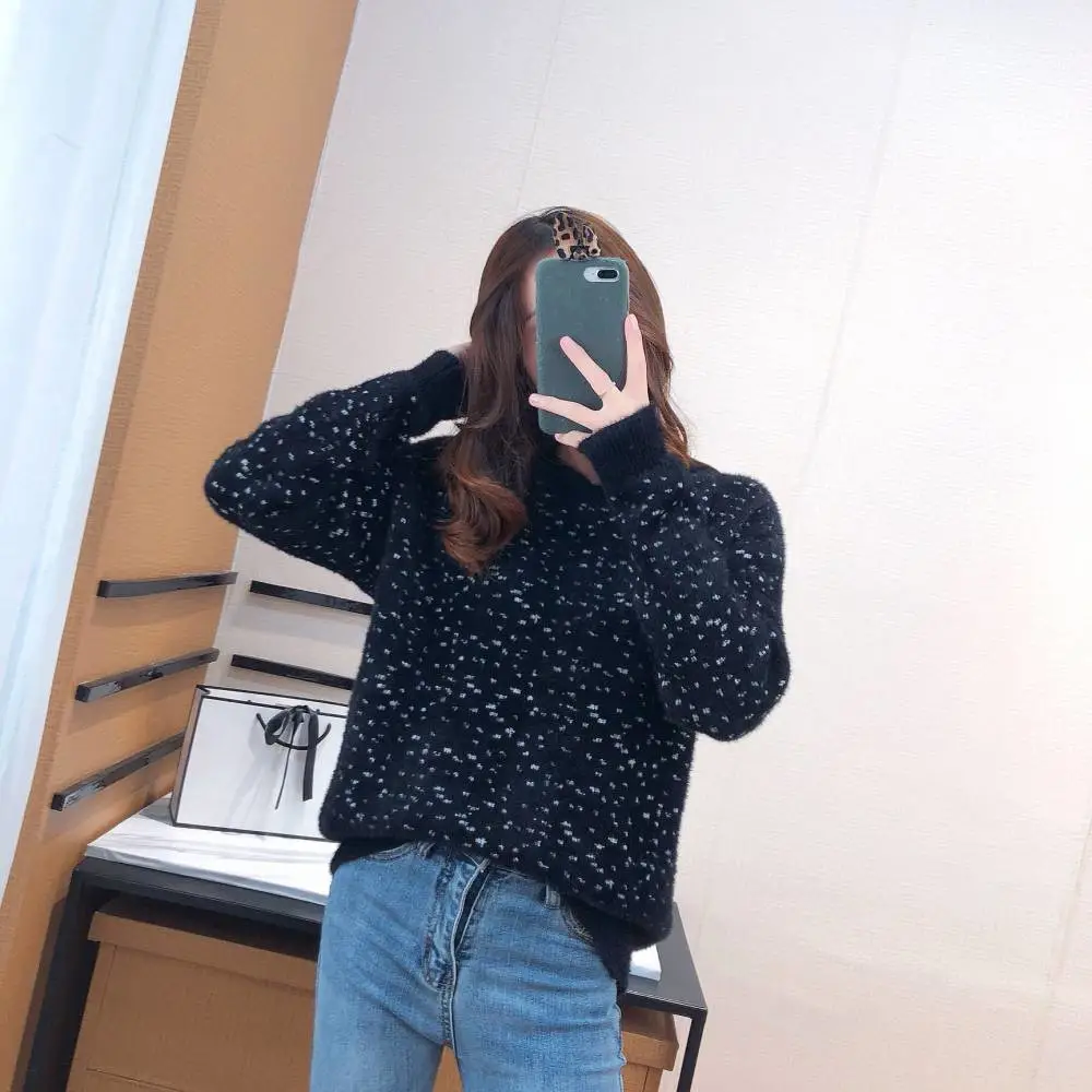 香港怀柔女针织套头羊毛衫义乌5一10元服装批发毛呢外套女中长款韩版