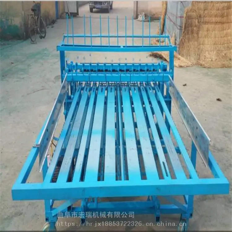 水稻秸秆草席机电动草帘机多用途防护防震草帘机