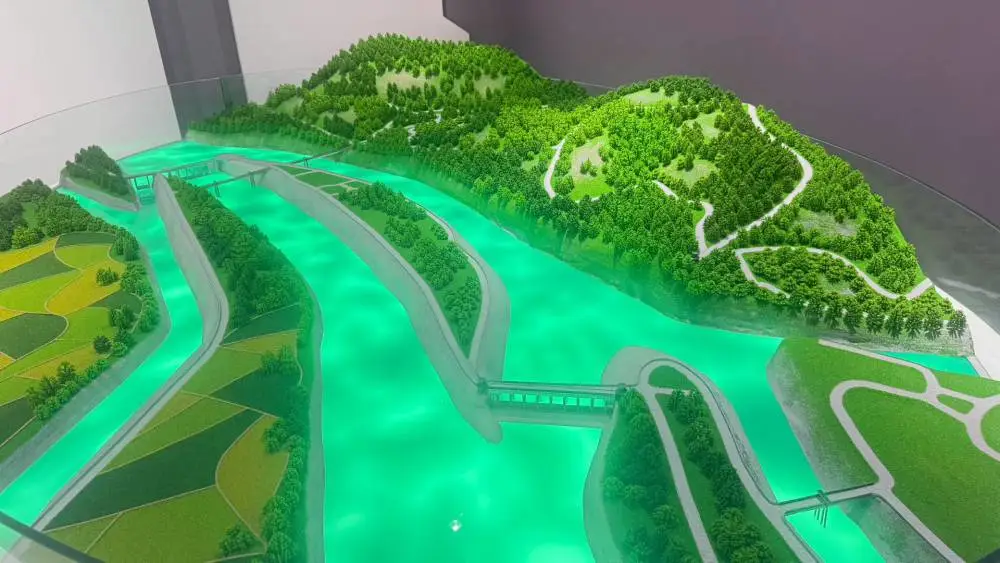 教学实训水库沙盘，解析水利工程核心原理