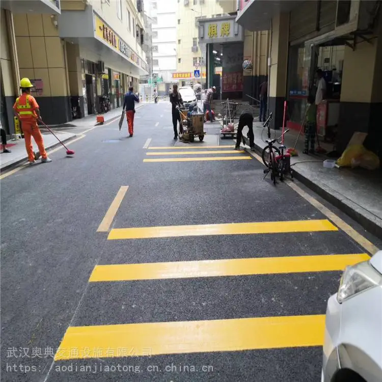 随州仓储物流园油漆划线 施工
