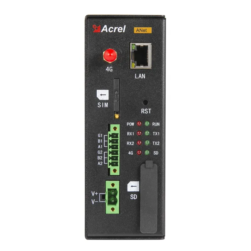 安科瑞高效灵活***通无线连接ANet-1E2S1-4G智能通信管理机