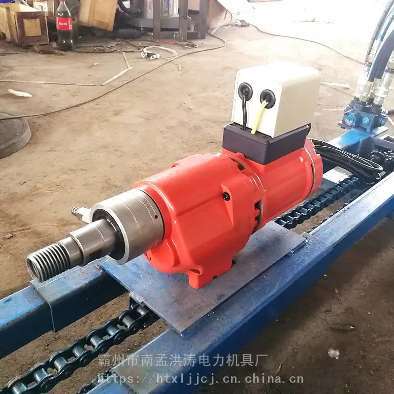 过路顶管机 小型铺管机 三相电钻孔机 洪涛电力
