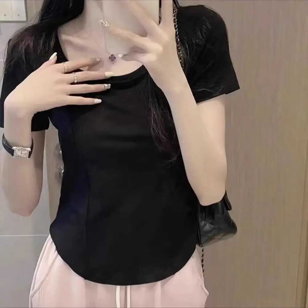 夏季辣妹吊带上衣如何找货源找厂家拿货简约学生基础款打底衫