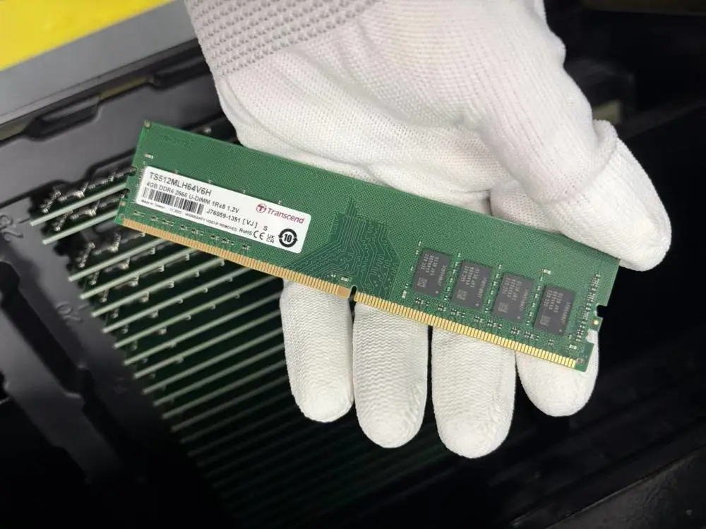 全新原厂原装嵌入式方案台式内存条DDR4 4G 2666 创见TS512MLH64V6H