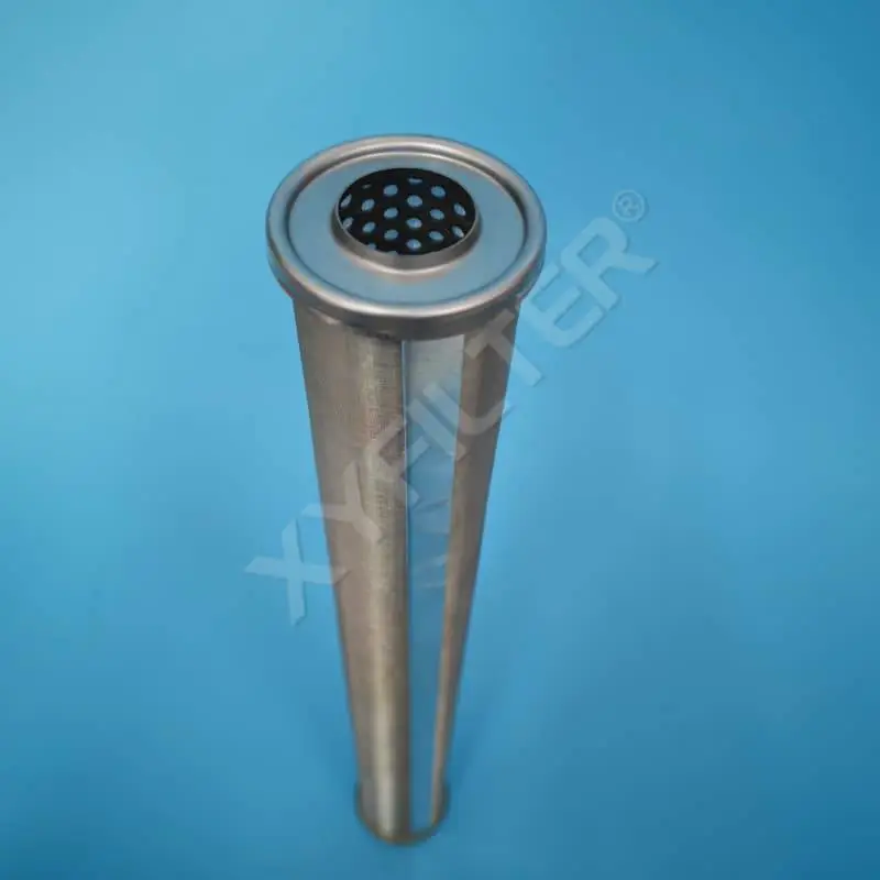 XYFILTER 304不锈钢滤芯 2mm加厚骨架 100 目金属滤网 支持定制