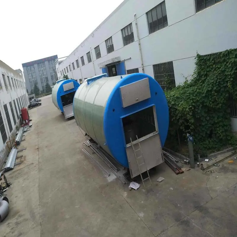 徐州鼓楼 GRP预制泵站 一体化污水处理设备 按图定制