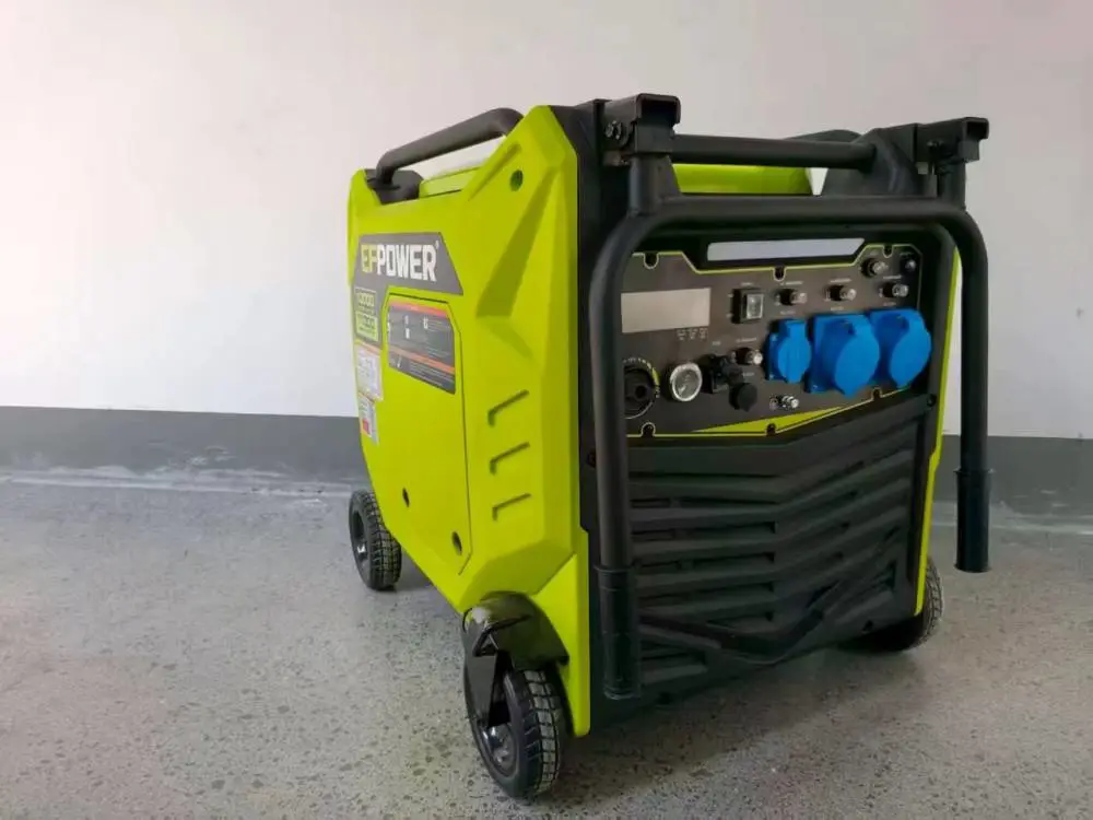 翼虎YH12800Ei-YK静音变频10KW发电机户外施工应急备用电源