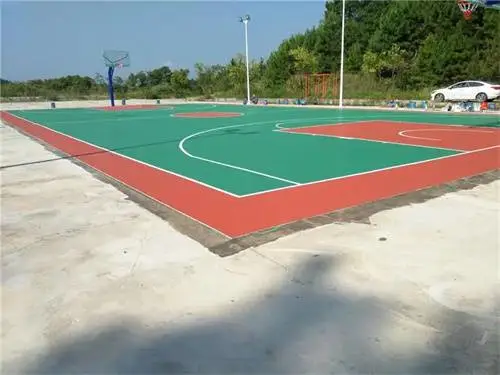 莱城幼儿园地胶常熟塑胶彩色场地建设