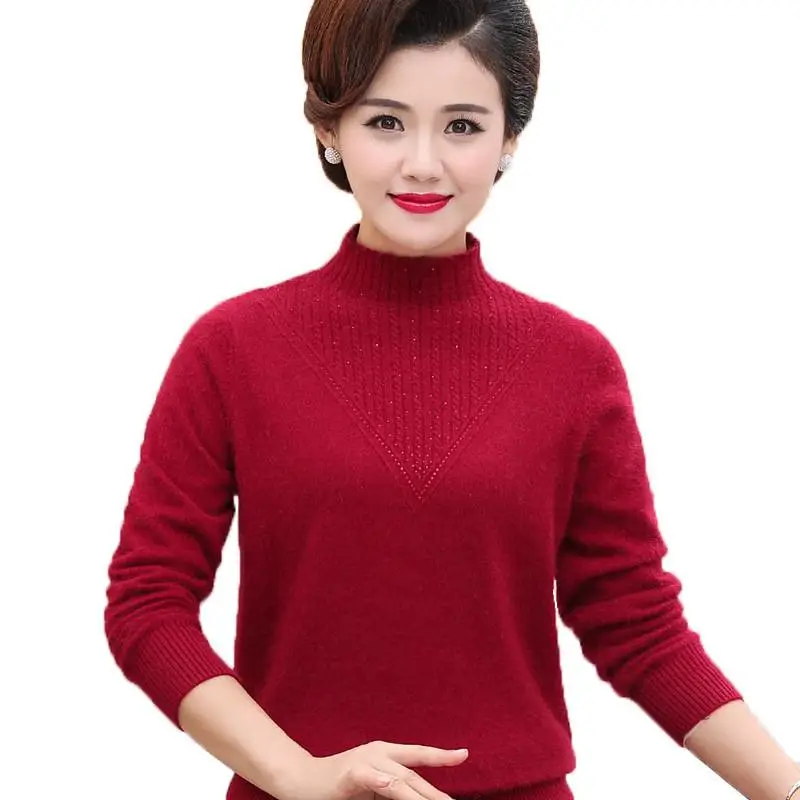 河南焦作衣服杂款圆领大妈毛衣批发服装便宜质量又好秋冬圆领男士针织衫