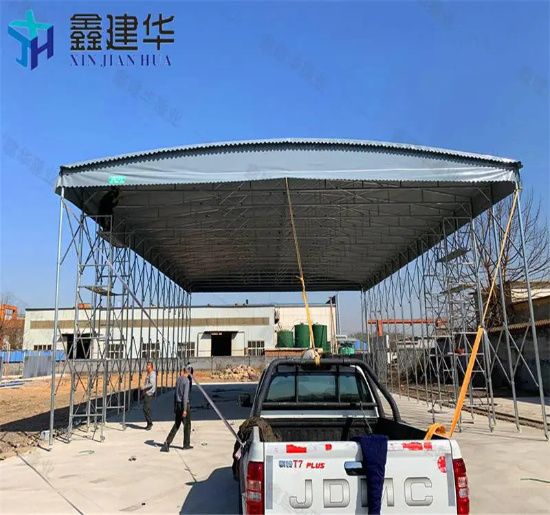 清远佛冈大型仓库可伸缩仓库活动棚哪家好
