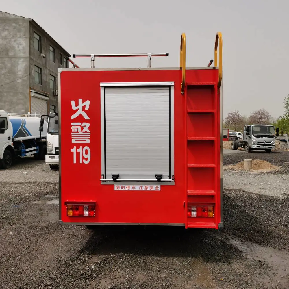 湖南湘西森林厂区应急救援灭火车5吨园林物业厂区水罐消防车救援
