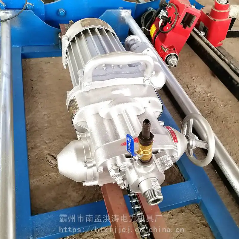 过路顶管机 小型铺管机 三相电钻孔机 洪涛电力