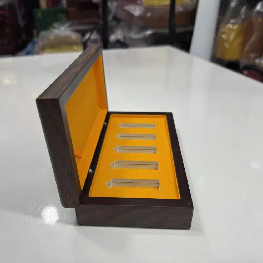 黑色烤漆木盒 熊胆粉木盒包装 清心丸木盒包装 白酒木盒定做