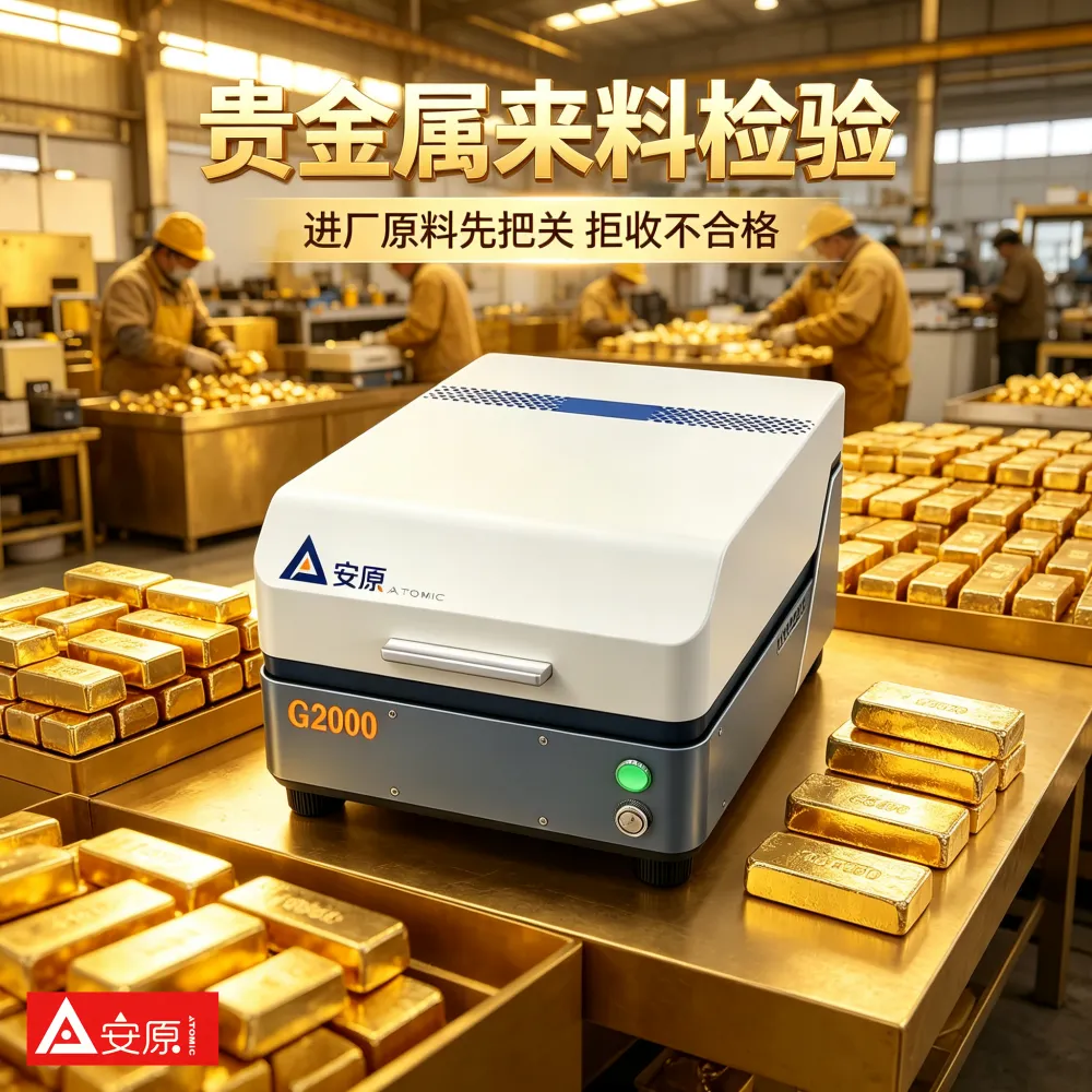 安原仪器牌G2000贵金属含量分析仪智能一键操作适用珠宝柜台检测