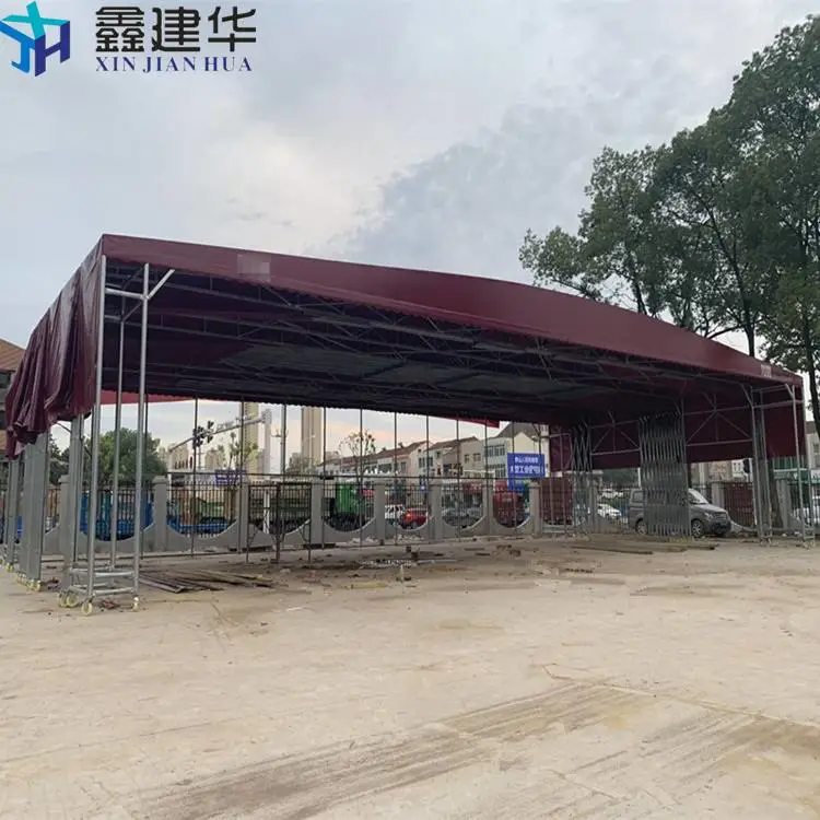 湖南邵阳 移动折叠雨棚 落地式遮阳蓬 雨棚配件批发