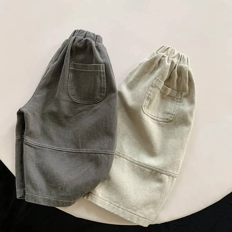 服装地摊货源批发短袖纯棉T恤套装男女童品牌尾货衣服批发进货渠道