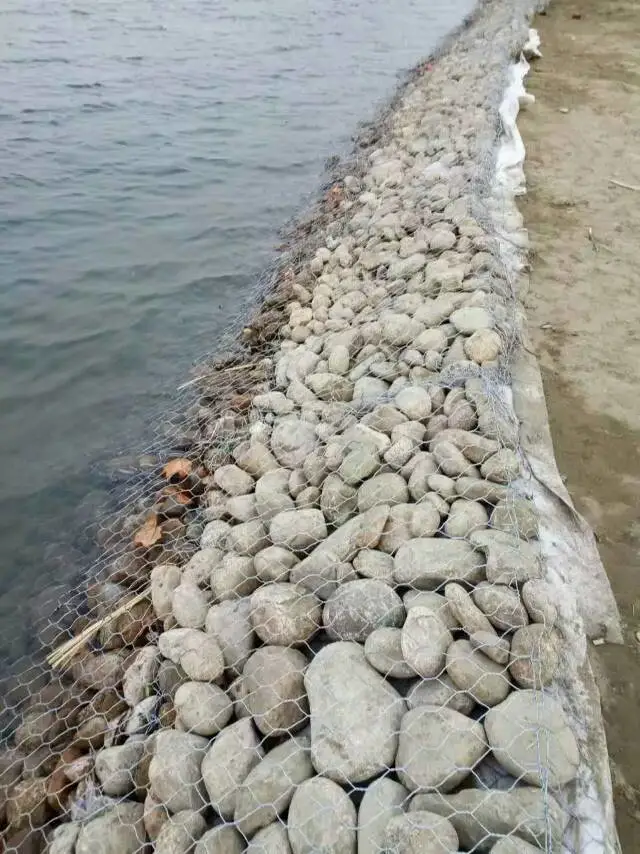 吉林白山铁丝网厂家@防汛铅丝笼@河道防汛格宾网