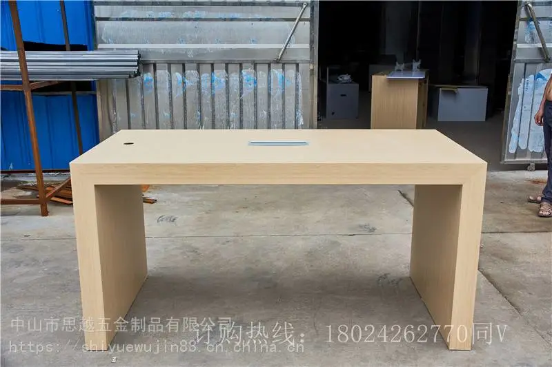 靠墙手机柜台华为小米5G手机受理台玻璃柜定做内销外贸