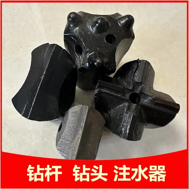 φ42一字钻头 煤矿一 字型钎头 矿用YT24/YT28气动凿岩机风钻 头