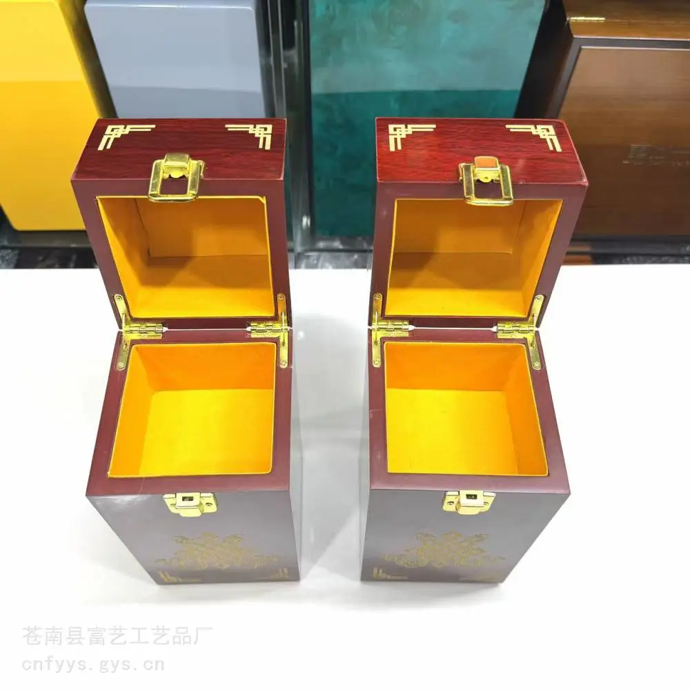 砚台木盒 礼品盒定做 钢琴漆木盒 钢琴烤漆木盒平阳木盒厂