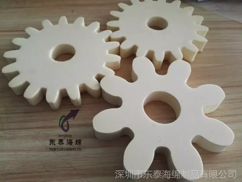 高密度吸油齿轮海绵