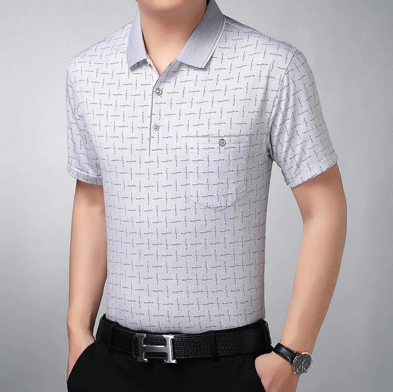 男装中老年人服装批发市场夏季新款中老年男装爸爸装夏装中老年男士适合女人开的小店